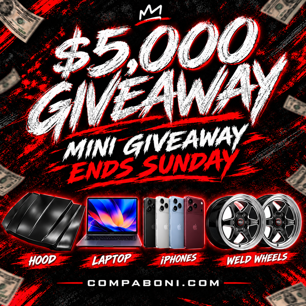 5 GRAND💰 +MINI💥
